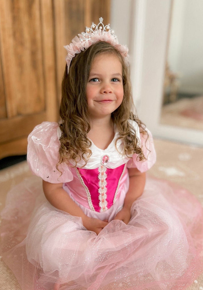 Pretty in Pink Princess Birthday Party Dress Costume - Fox Baby & Co