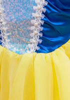 Load image into Gallery viewer, Magical Snow Luxe Princess Birthday Party Dress Costume & Jewellery Set - Fox Baby & Co