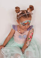 Load image into Gallery viewer, Ariel Pearl Mermaid Princess Birthday Party Dress
