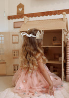 Load image into Gallery viewer, Christmas Tutu Stars & Moons Little Girls Tulle Dress - Pink - Fox Baby & Co