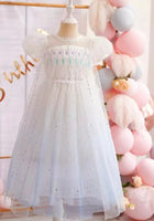 Load image into Gallery viewer, White Snow Princess Birthday Party Dress

