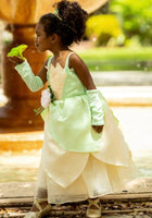 Load image into Gallery viewer, Tiana Whimsical Princess Party Dress (pre order) - Fox Baby & Co