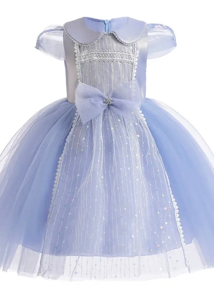 New style Snow Princess Birthday Party Dress Costume (Pre order)