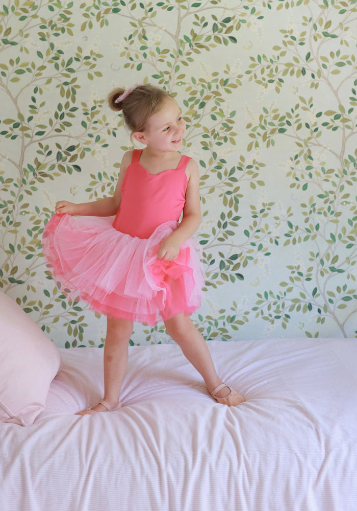 Kids little girls My First Ballerina Tutu - Hot Pink - Fox Baby & Co