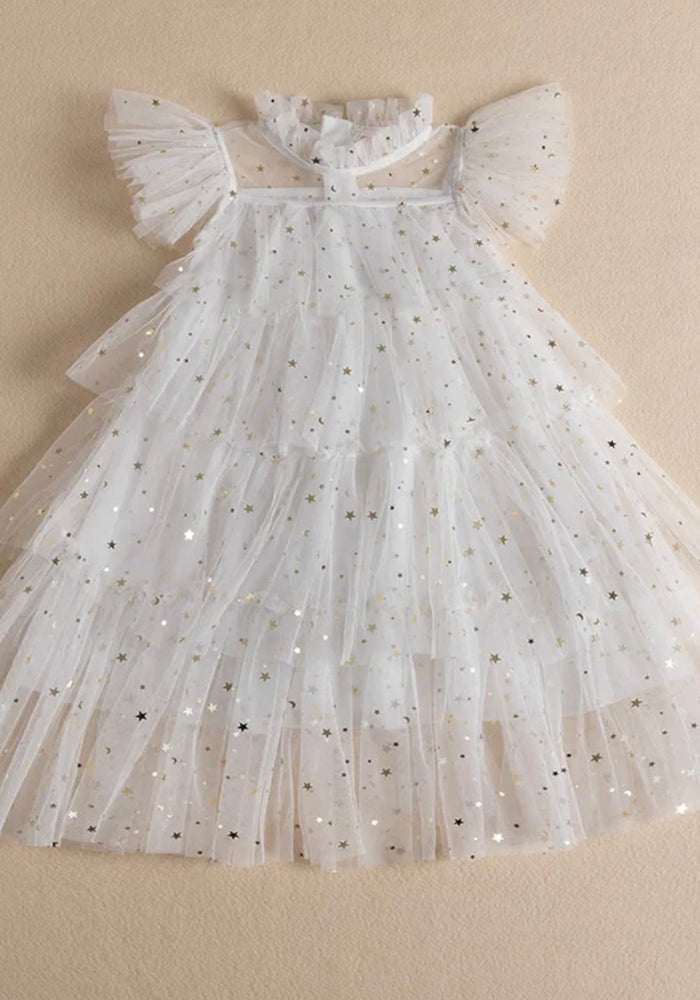 Enchanted Tulle Tulle Dress - White (pre order)