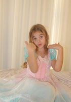 Load image into Gallery viewer, Rainbow Pastel Mermaid Princess Party Dress Costume - Fox Baby & Co