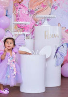 Load image into Gallery viewer, Iris Butterfly Luxe Little Girls Tulle Dress - Lilac - Fox Baby & Co