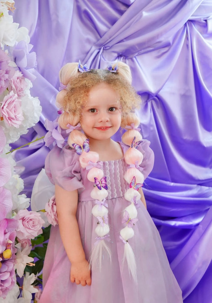 Classic Rapunzel Princess Luxe Party Dress Costume (pre order) - Fox Baby & Co