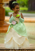 Load image into Gallery viewer, Tiana Whimsical Princess Party Dress (pre order) - Fox Baby & Co