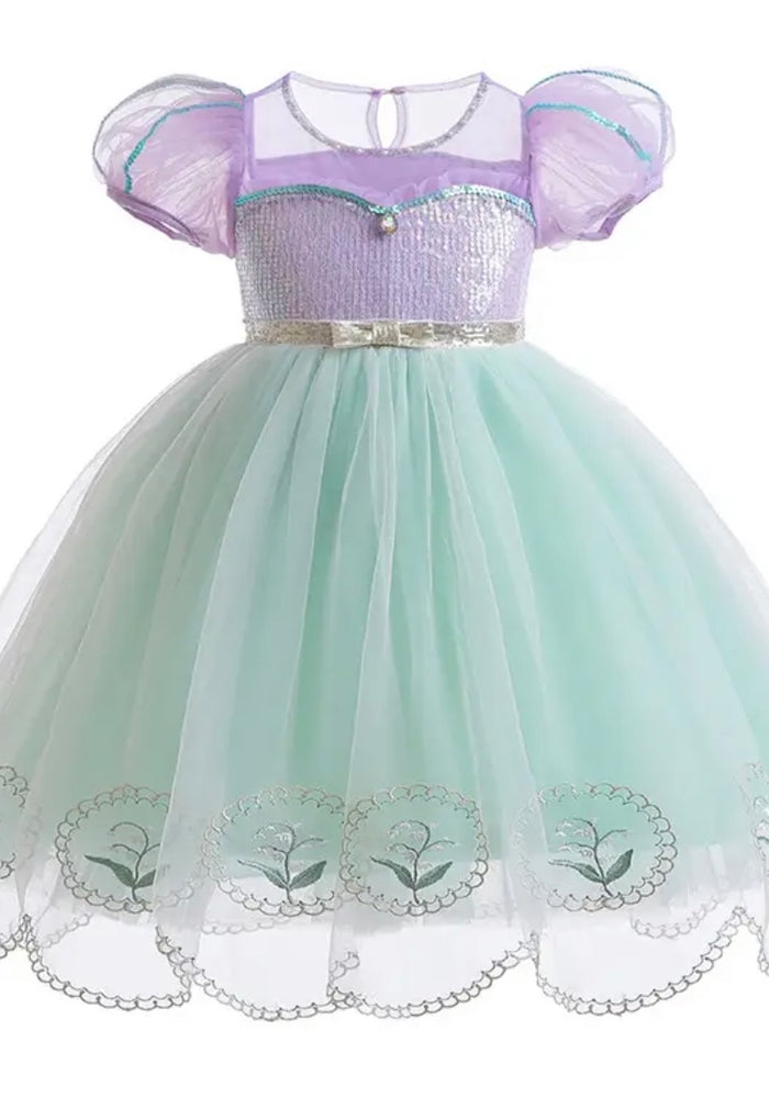 New Style Mermaid Princess Birthday Party Dress Costume (pre order)