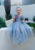 Load image into Gallery viewer, Snow Elsa Princess Birthday Party Dress Costume - Fox Baby & Co