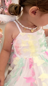 Birthday Tulle Frill Dress - Rainbow Butterfly