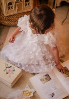 Load image into Gallery viewer, Kids girls Tea Party Butterfly Tulle Dress - White - Fox Baby & Co