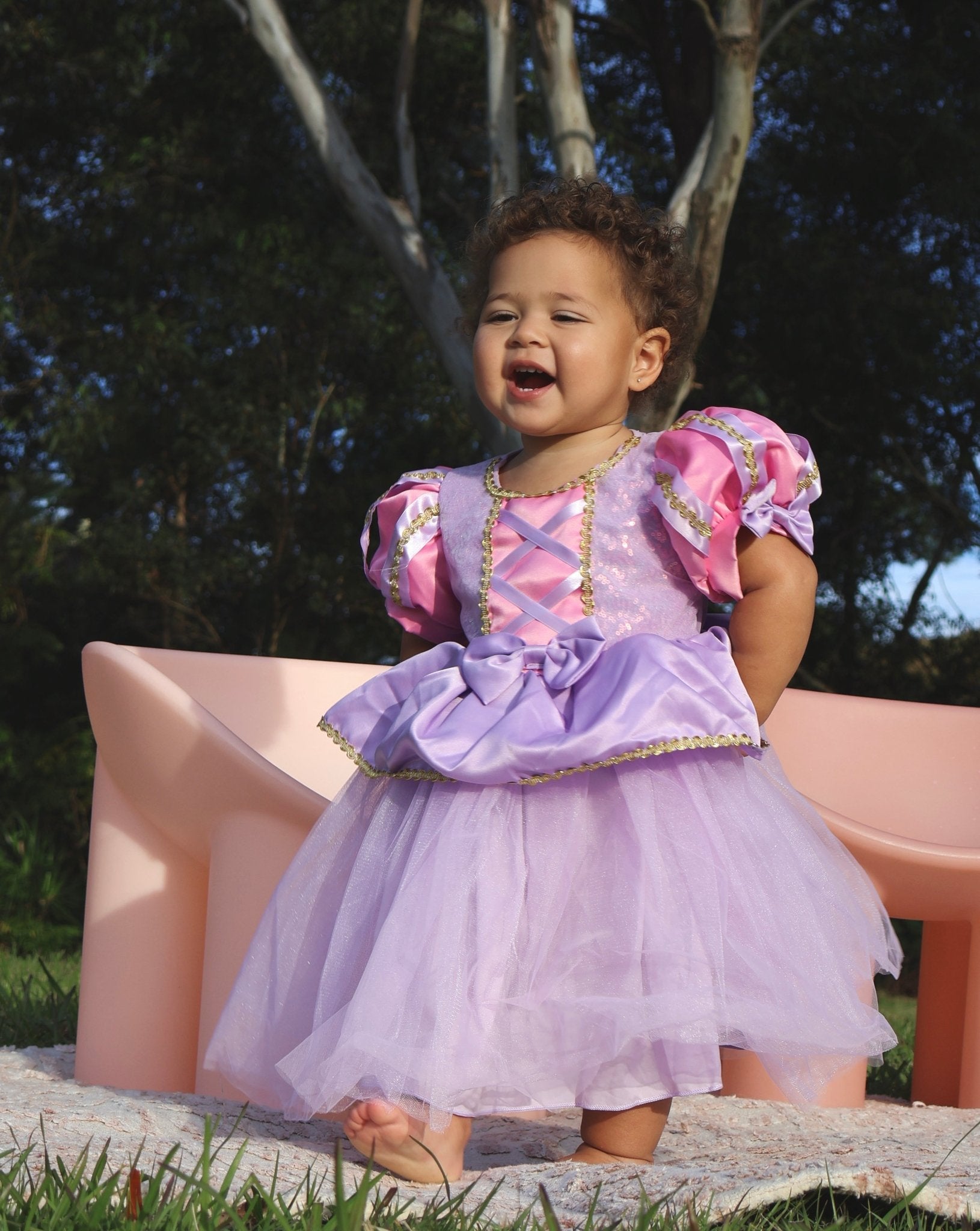 rapunzel birthday dress Rapunzel Birthday Tutu Outfit, Rapunzel Birthday Outfit, Rapunzel Birt –  Annies Creations LLC main image 1