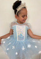 Load image into Gallery viewer, Snow Princess Princess Birthday Tutu
