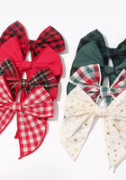 Load image into Gallery viewer, Christmas Large Statement Bow Clip (pre order) - Fox Baby & Co