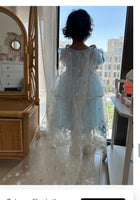 Load image into Gallery viewer, Snow Queen Princess Birthday Party Dress Costume with cape - Fox Baby & Co