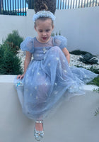 Load image into Gallery viewer, Snow Elsa Princess Birthday Party Dress Costume - Fox Baby & Co