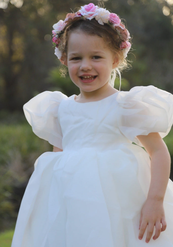 Kids little girls Bonnie Flower Girl Party Dress (pre order) - Fox Baby & Co