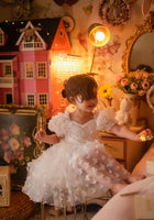 Load image into Gallery viewer, Kids girls Tea Party Butterfly Tulle Dress - White - Fox Baby & Co