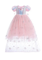 Load image into Gallery viewer, Pink Fairyfloss Princess Birthday Party Dress with cape

