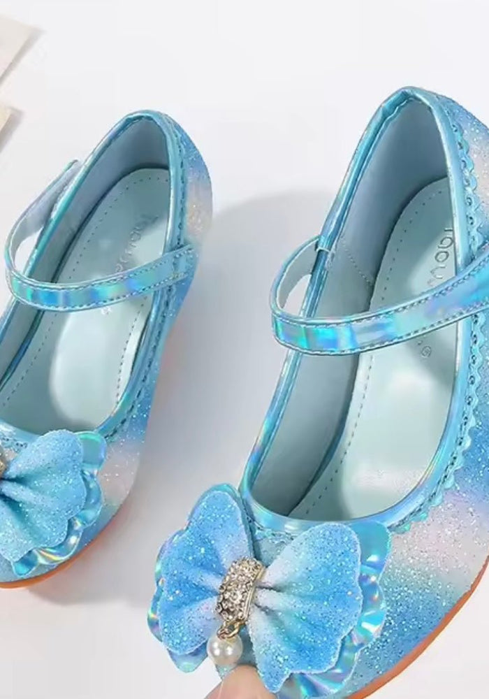 Little Girls My First High Heel Bow Princess Birthday Girl Shoe (pre order) - Fox Baby & Co