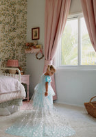Load image into Gallery viewer, Snow Queen Princess Birthday Party Dress Costume with cape - Fox Baby & Co
