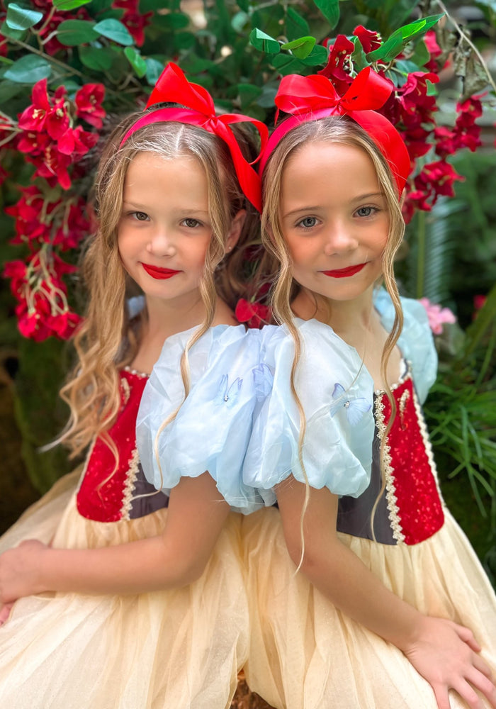 Magical Snow White Luxe Princess Party Dress Costume - Fox Baby & Co