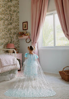 Load image into Gallery viewer, Snow Queen Princess Birthday Party Dress Costume with cape - Fox Baby & Co