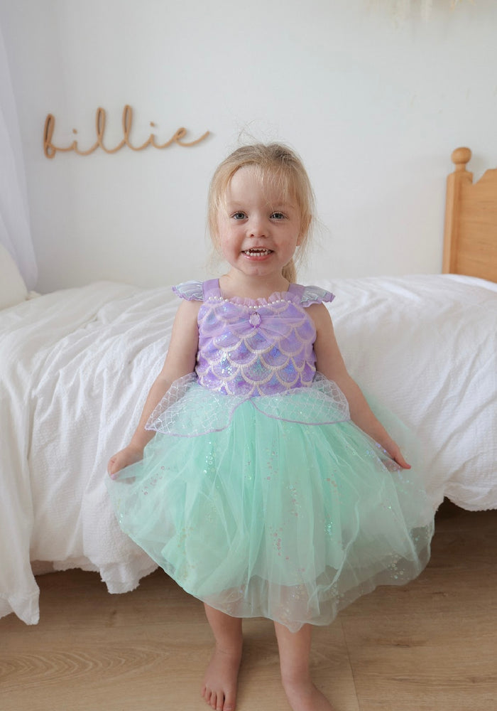 Shimmer Mermaid Princess Party Dress - Fox Baby & Co