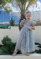 Load image into Gallery viewer, Snow Elsa Princess Birthday Party Dress Costume - Fox Baby & Co