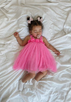 Load image into Gallery viewer, Florence Floral Birthday Tulle Dress - Pink (pre order) - Fox Baby & Co