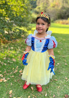Load image into Gallery viewer, Magical Snow White Luxe Princess Birthday Party Dress Costume & Jewellery Set - Fox Baby & Co