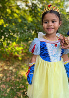 Load image into Gallery viewer, Magical Snow White Luxe Princess Birthday Party Dress Costume & Jewellery Set - Fox Baby & Co