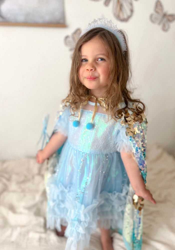 Blue Star Birthday Crown Headband