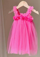 Load image into Gallery viewer, Florence Floral Birthday Tulle Dress - Pink (pre order) - Fox Baby & Co