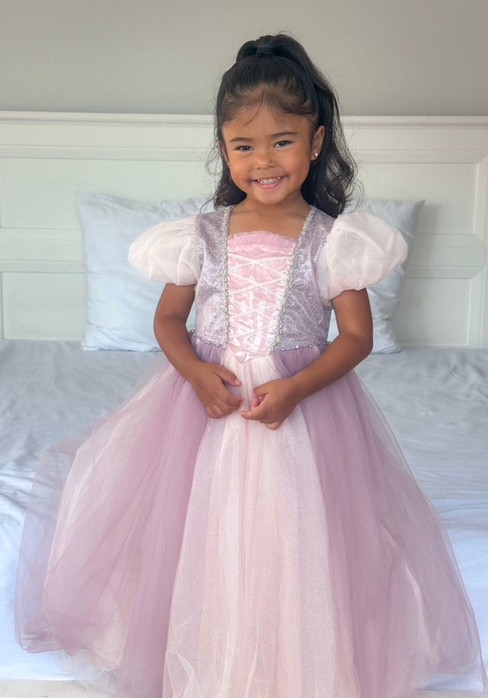 Violet Luxe Princess Birthday Party Dress Costume - Fox Baby & Co