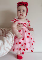 Load image into Gallery viewer, Birthday Tulle Frill Dress - Hearts
