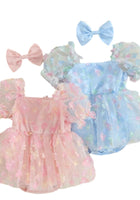 Load image into Gallery viewer, Kids little Girls Clara Tutu Tulle Fairy Romper - Blue
