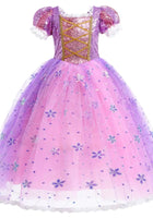 Load image into Gallery viewer, Rapunzel Princess Birthday Party Dress Costume
