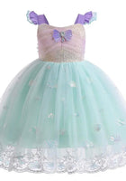 Load image into Gallery viewer, Ariel Pearl Mermaid Princess Birthday Party Dress
