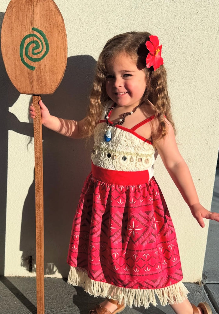 Moana Princess Party Dress Costume - Fox Baby & Co
