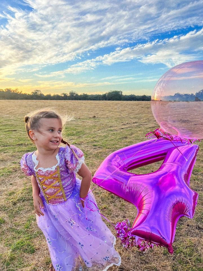 Rapunzel Princess Birthday Party Dress Costume - Fox Baby & Co
