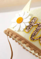 Load image into Gallery viewer, Daisy 1st Birthday Party Crown Hat - Lemon

