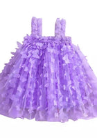 Load image into Gallery viewer, Whimsical Butterfly Tulle Dress - Purple

