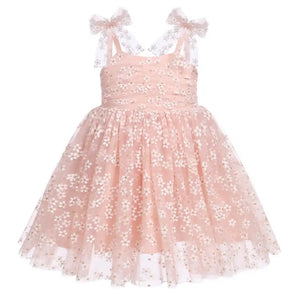 Birthday Tulle Frill Dress - Pink Daisy