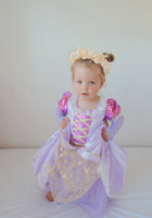 Load image into Gallery viewer, Purple Long Sleeve Princess Party Dress Costume - Fox Baby &amp; Co
