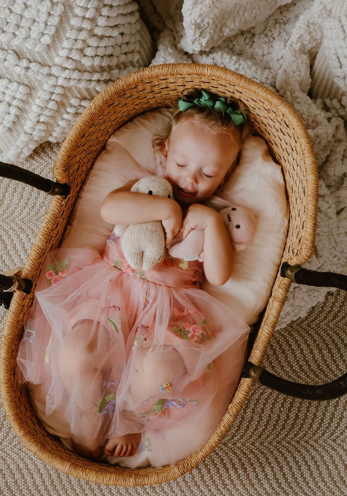 Birthday Tulle Frill Dress - Pink Floral - Fox Baby & Co