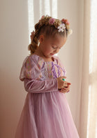 Load image into Gallery viewer, New Rapunzel Princess Long Sleeve Birthday Party Dress Costume - Fox Baby &amp; Co
