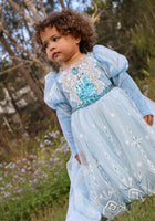 Load image into Gallery viewer, Snow Sparkle Elsa Princess Long Sleeve Dress Costume &amp; Cape - Fox Baby &amp; Co

